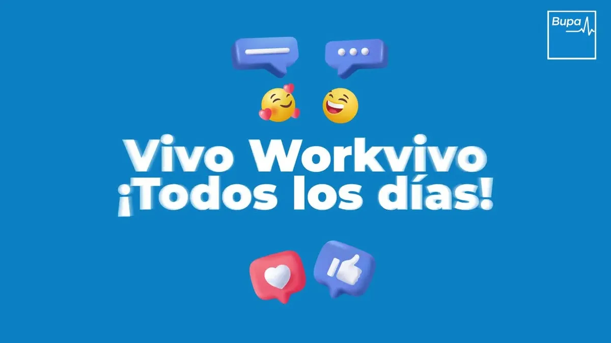 Pieza del concurso de la campaña en Workvivo