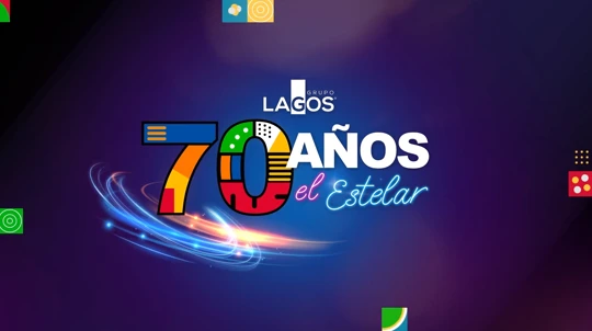 Key visual de la transmisión Estelar 70 años